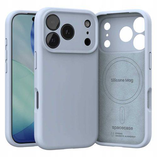 Spacecase Silicone Mag Iphone 17 Pro Max Baby Blue na Arena.pl