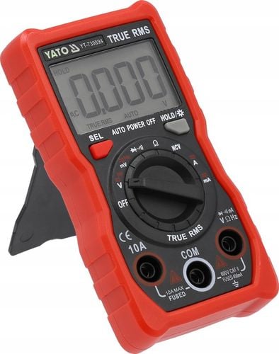 YATO MIERNIK CYFROWY TRUE RMS LCD 4000 AUTOMATYCZNY ZAKRES YT-730894 na Arena.pl