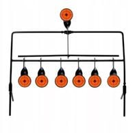 STRZELNICA OBROTOWA AUTOMATYCZNA Z TARCZAMI CEL TARCZA 6+1 MOBILNA