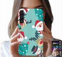 ETUI DO SAMSUNG A50 / A30S - MIKOŁAJ, RENIFER BAŁWAN ŚWIĄTECZNE WZORY