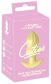 Cuties Vibrating Plug Yellow