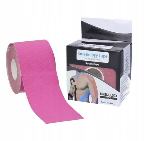 4x TAŚMA KINEZJOLOGICZNA ZESTAW TEJP TAPING TEJPY 5cm 5m na Arena.pl