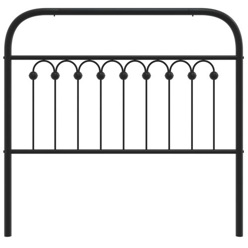 Metalowe wezgłowie, czarne, 100 cm na Arena.pl