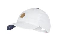 Broel DIONISIO czapka lniana z daszkiem biała 46-48