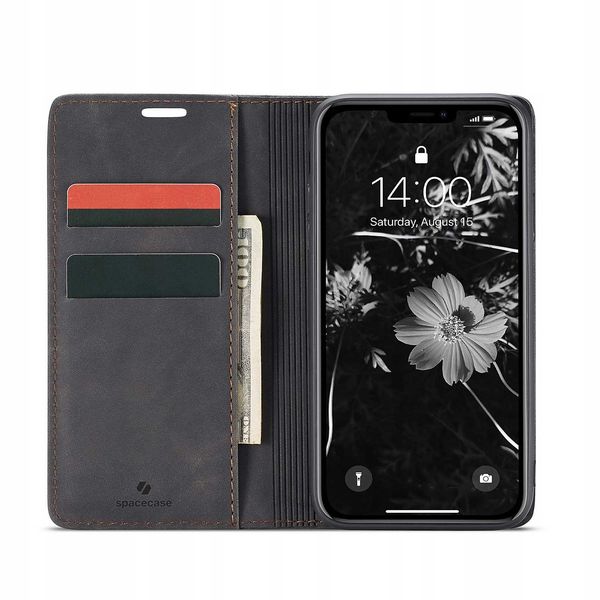 Spacecase Wallet Iphone 11 Black zdjęcie 14