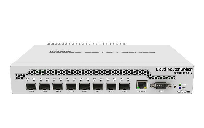 MikroTik Cloud Router Switch DC 800mhz zdjęcie 1