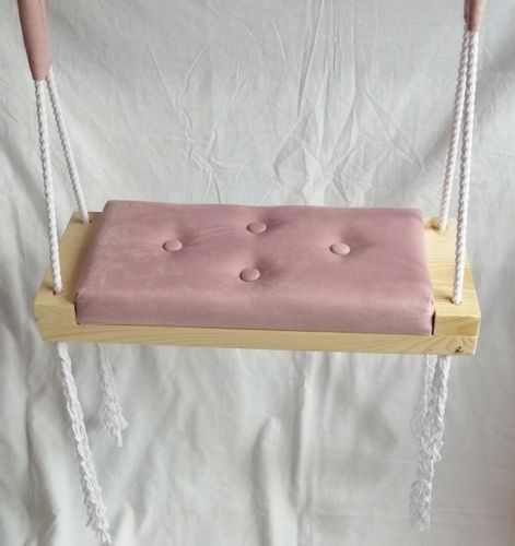 Huśtawka siedzisko dla dzieci RÓŻ pokój DOM OGRÓD na Arena.pl