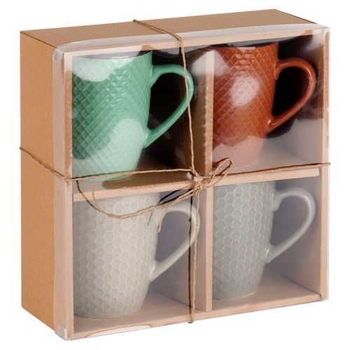 Kubki ceramiczne 400 ml 4 szt. na Arena.pl