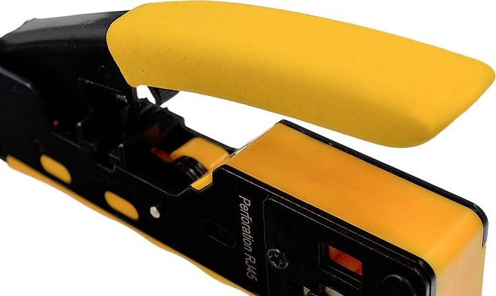 ZACISKARKA WTYKÓW PRZELOTOWYCH RJ45 KAT.5E KAT.6 KAT.6A KAT.7 PASS THROUGH zdjęcie 6