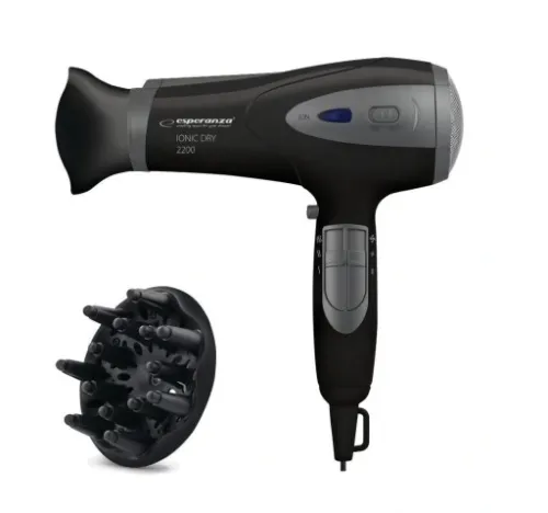 SUSZARKA DO WŁOSÓW MOCNA JONIZACJA DYFUZOR 2200W na Arena.pl