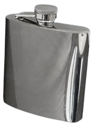 Elegancka Piersiówka Stalowa Polerowana Gentelo 180 Ml na Arena.pl