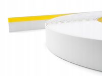 Listwa Maskująca Wykończeniowa Płaskownik Okienny 40mm Biała PCV - 5mb