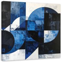 Obraz do salonu jadalni biura, Abstrakcja tekstura koła 40x40