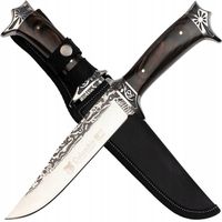 POTĘŻNY NÓŻ MYŚLIWSKI WOJSKOWY FINKA 30,5cm SURVIVAL + POKROWIEC