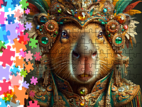 Puzzle tradycyjne - Kapibara
