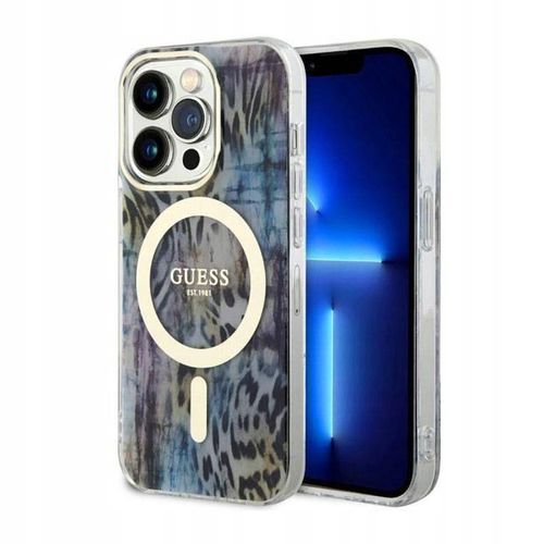 Etui do iPhone 14 Pro Guess Leopard MagSafe Case na Arena.pl