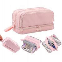 Duży wielofunkcyjny piórnik szkolny Kosmetyczka 4W1