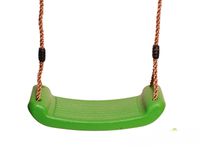 Mocne Siedzisko Plastikowe Zielone Huśtawka Na Sznurku Dla Dzieci Deska