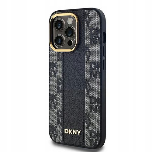 Etui do iPhone 14 Pro Max DKNY Leather Checkered Mono Pattern MagSafe na Arena.pl