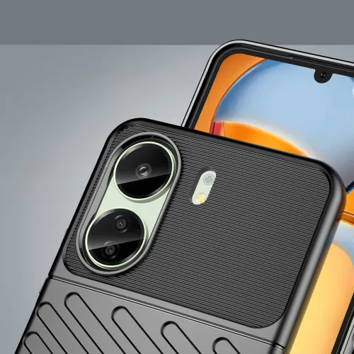 pancerne etui thunder case na xiaomi redmi 13c - czarny na Arena.pl