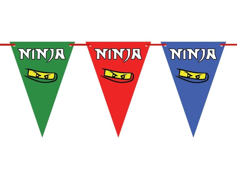 Baner flagi Ninja - 500 cm - 14 szt. zdjęcie 1