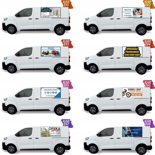 Reklama Naklejka na samochód 0,5 m2 MEBLE NA WYNAJEM TWOJA REKLAMA na Arena.pl
