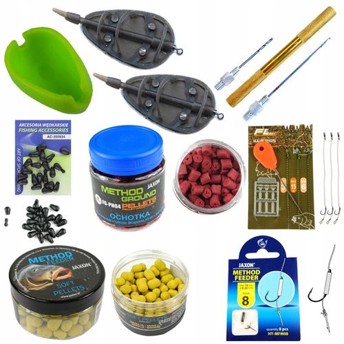 ZESTAW 49 akcesoriów KOSZYK METHOD FEEDER jaxon na Arena.pl