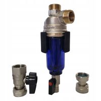 2X FILTR MAGNETYCZNY SEPARATOR ZANIECZYSZCZEŃ IBO 3/4 CALA DN20 KLUCZ ZAWÓR