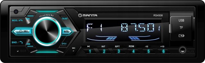 RADIO SAMOCHODOWE RADIOODTWARZACZ BLUETOOTH PILOT USB MP3 SD RDS zdjęcie 9