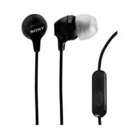 SŁUCHAWKI PRZEWODOWE DOKANAŁOWE SONY MDR-EX15AP Z MIKROFONEM