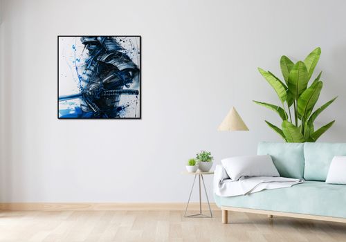 Plakat 80x80cm Samuraj w Błękicie na Arena.pl