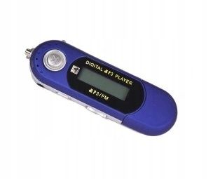 Odtwarzacz MP3 8GB Pendrive NIEBIESKI zdjęcie 1