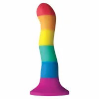 ns novelties pride colors wave 17 cm silikonowy model z przyssawką
