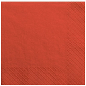SERWETKI UNICOLOR CZERWONE 33X33 CM 20SZT POL-MAK