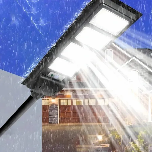 LAMPA SOLARNA ULICZNA LED Z CZUJNIKIEM RUCHU 360W zdjęcie 14