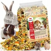 NATURALNY POKARM KARMA ZIOŁA DLA KRÓLIKA ŚWINKI MORSKIEJ CHOMIKA GRYZONI