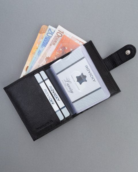 skórzane etui na karty tw-04-pdm-bp-9083 black zdjęcie 7