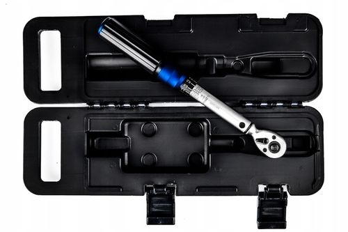 KLUCZ DYNAMOMETRYCZNY 1-25NM Z BLOKADĄ 1/4'' ETUI CERTYFIKAT na Arena.pl