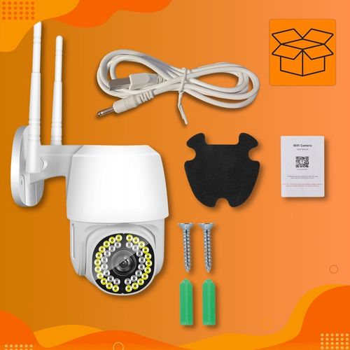 KAMERA OBROTOWA WIFI IP ZEWNĘTRZNA 1080p FULL HD SMART 2MP TRYB NOCNY ZOOM na Arena.pl