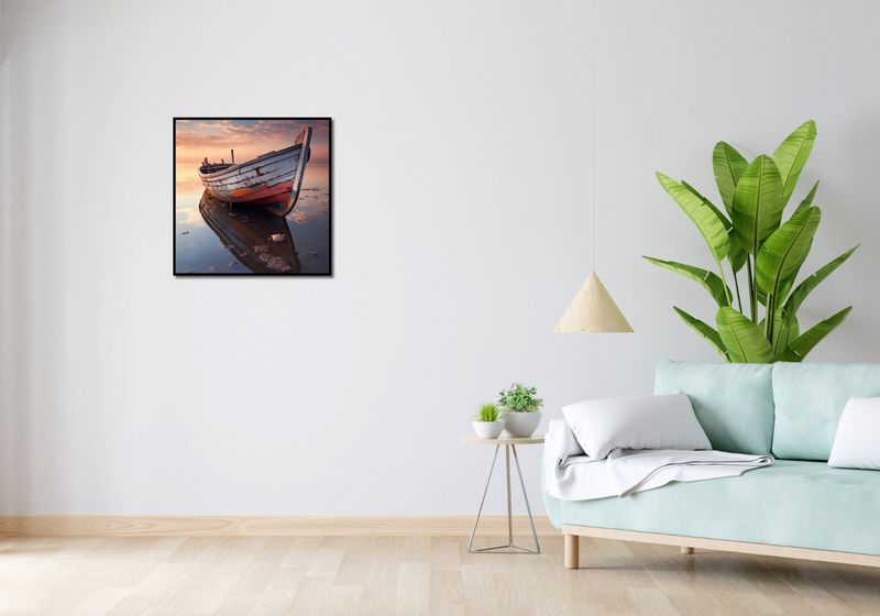 Plakat 60x60cm Odosobniona Przystań zdjęcie 4
