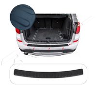 VW-POLO V HB 2009 -2015 - Listwa Czarna ABS Nakładka na Zderzak Tylni Tył