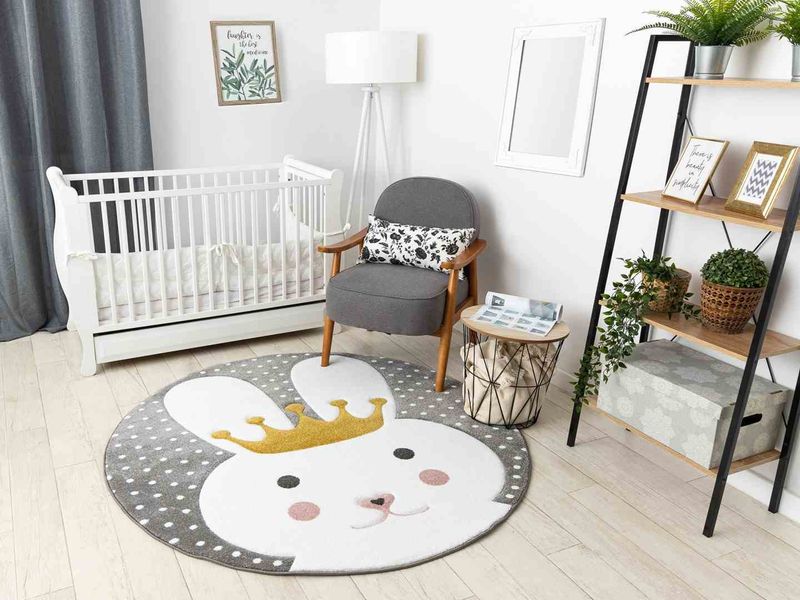 RUG/LU/TINIES/BUNNY/GREY/160x220 zdjęcie 2