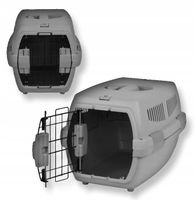 Klatka transporter lotniczy dla kota psa przewóz zwierząt | 48x32x29