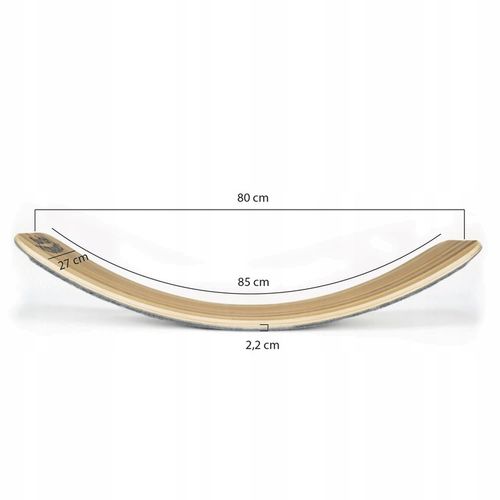 Switch Deska do balansowania z filcem dla dzieci 85cm bujak bezpieczna na Arena.pl