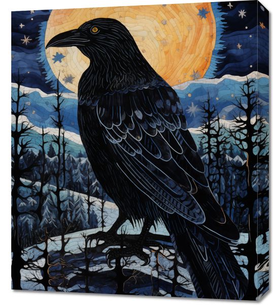 Obraz 60x70cm Kruczy Mąciciel zdjęcie 1