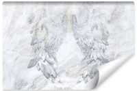 Fototapeta Do Salonu Abstrakcja MARMUR Skrzydła Styl Glamour 368cm x 254cm