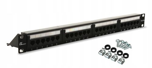 PATCH PANEL UTP CAT.5E 24 PORTY GETFORT na Arena.pl