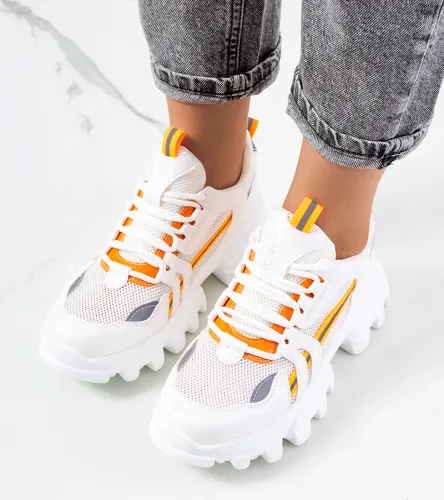 Białe sneakersy damskie Bernier 37 na Arena.pl