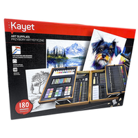 Zestaw artystyczny w walizce 180 elementów Kayet
