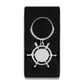 Brelok metalowy UPOMINKARNIA Steering Wheel Srebrny